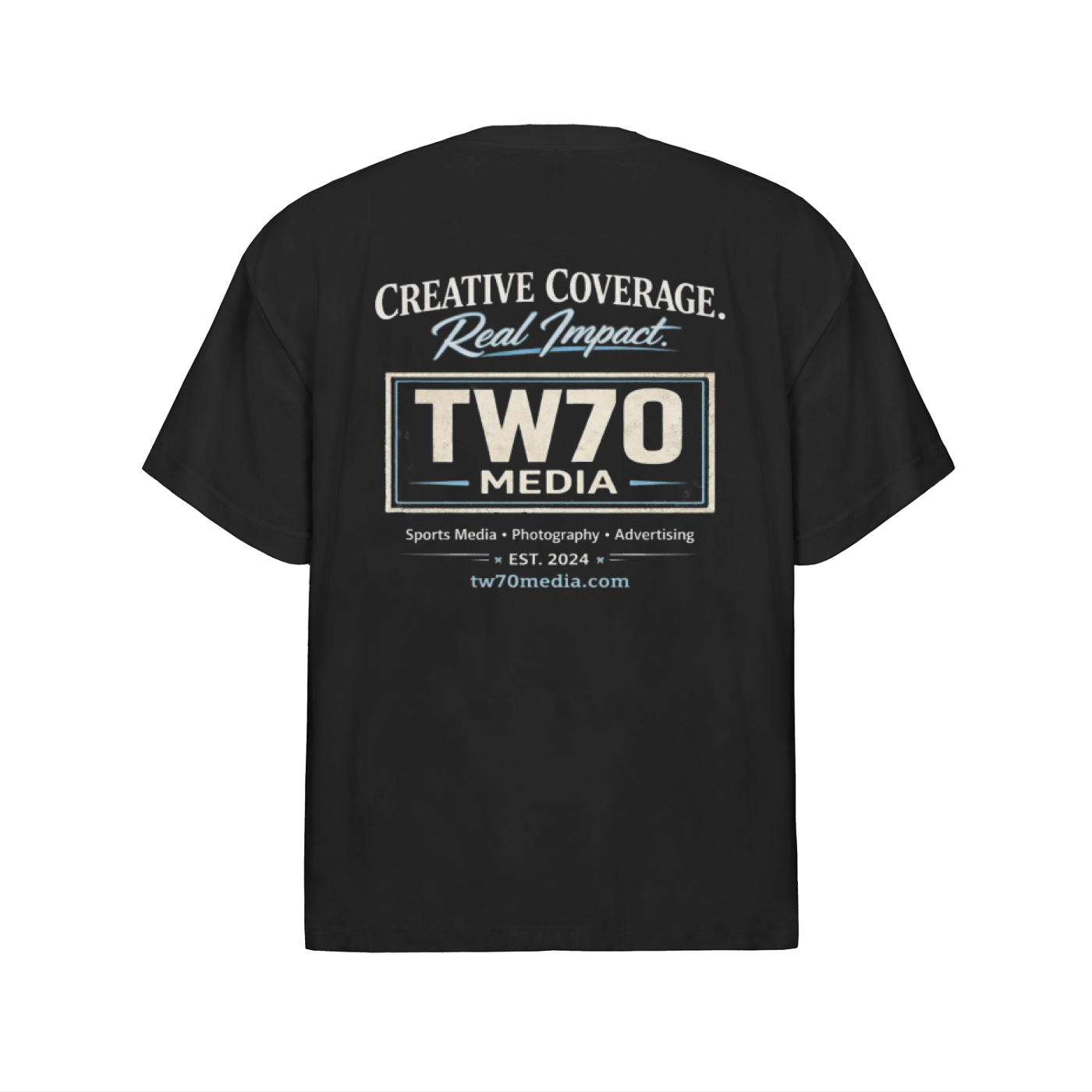 TW70 Classic Streetwear Oversized Cotton T-Shirt